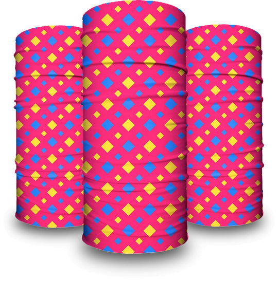 Diamond Flamingo Pink | Neck Gaiter - B-Driven Sports