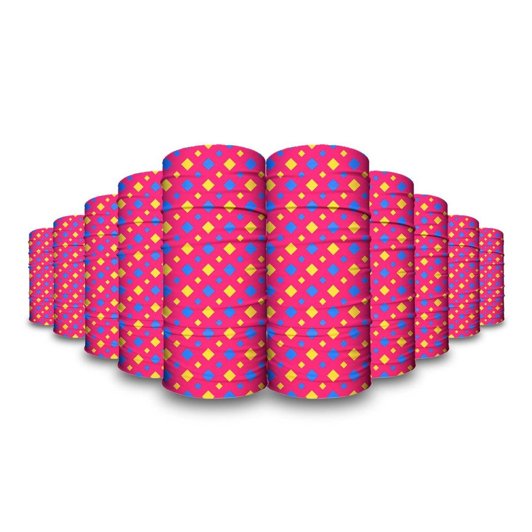 Diamond Flamingo Pink | Neck Gaiter - B-Driven Sports