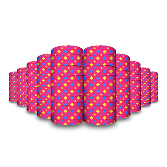Diamond Flamingo Pink | Neck Gaiter - B-Driven Sports