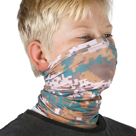 Digital Camo | Kids Gaiter - B-Driven Sports