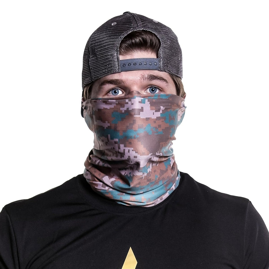 Digital Camo | Neck Gaiter - B-Driven Sports