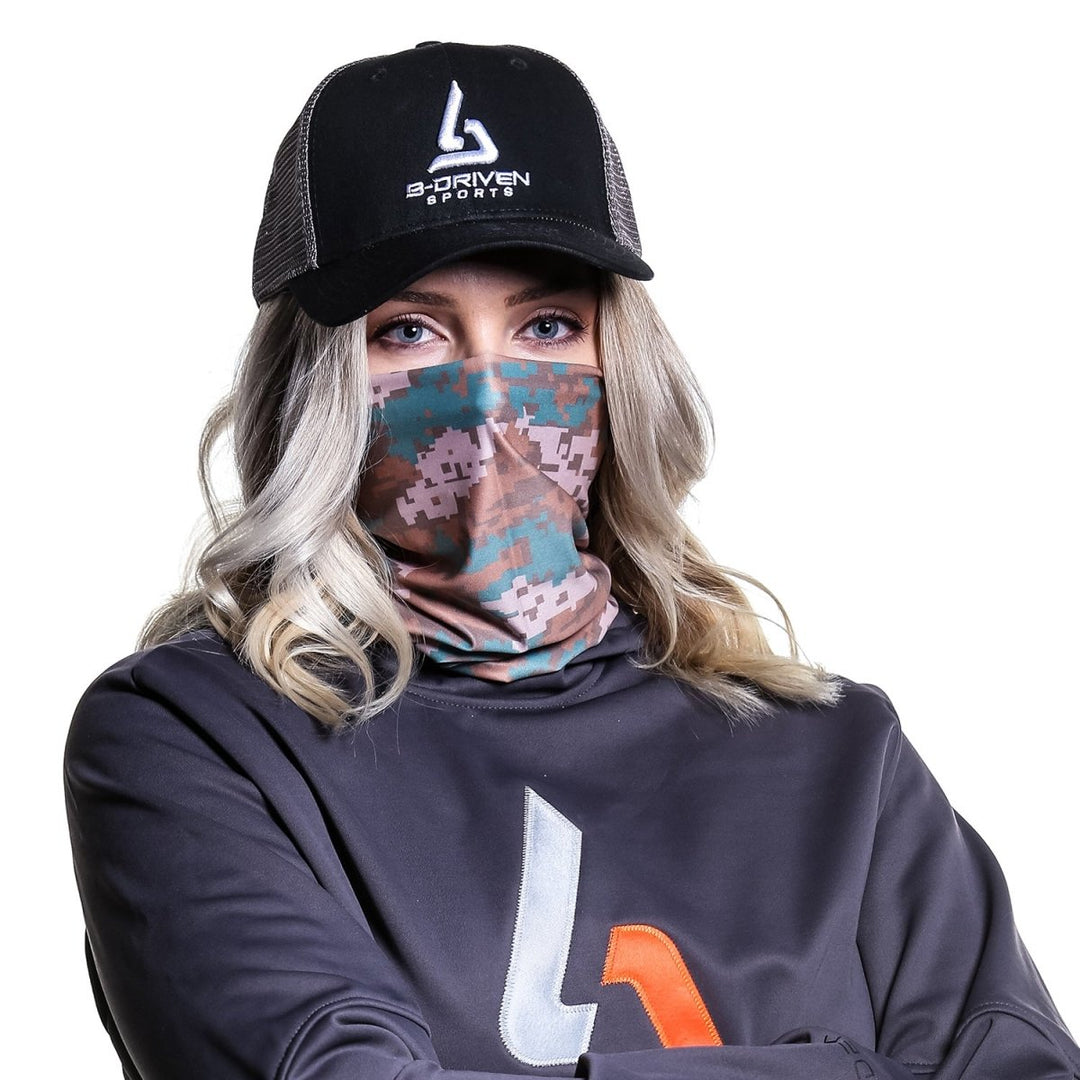 Digital Camo | Neck Gaiter - B-Driven Sports