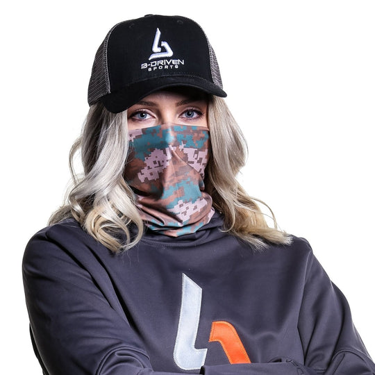 Digital Camo | Neck Gaiter - B-Driven Sports