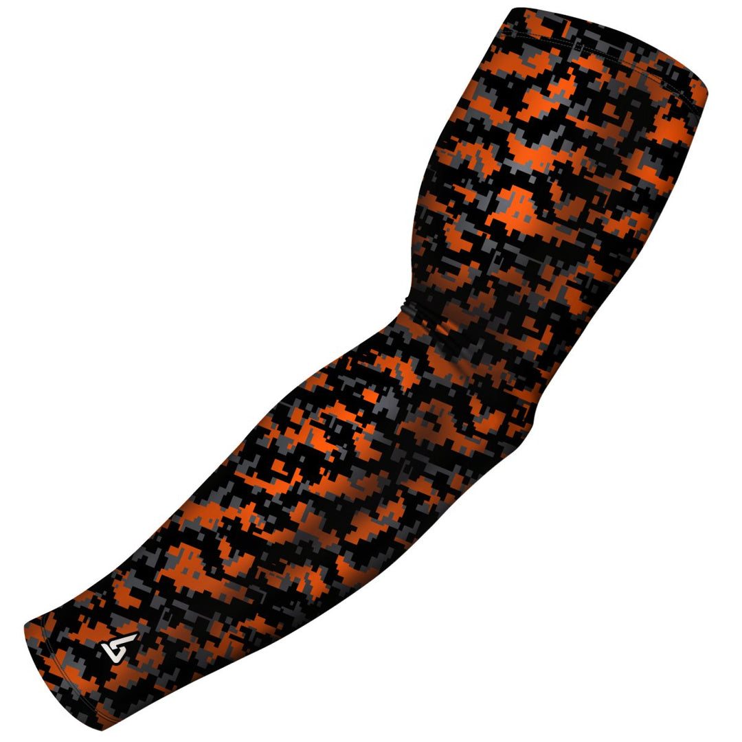 Digital Camo Orange Burnt - B-Driven Sports
