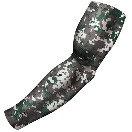 Digital Fabric Green - B-Driven Sports