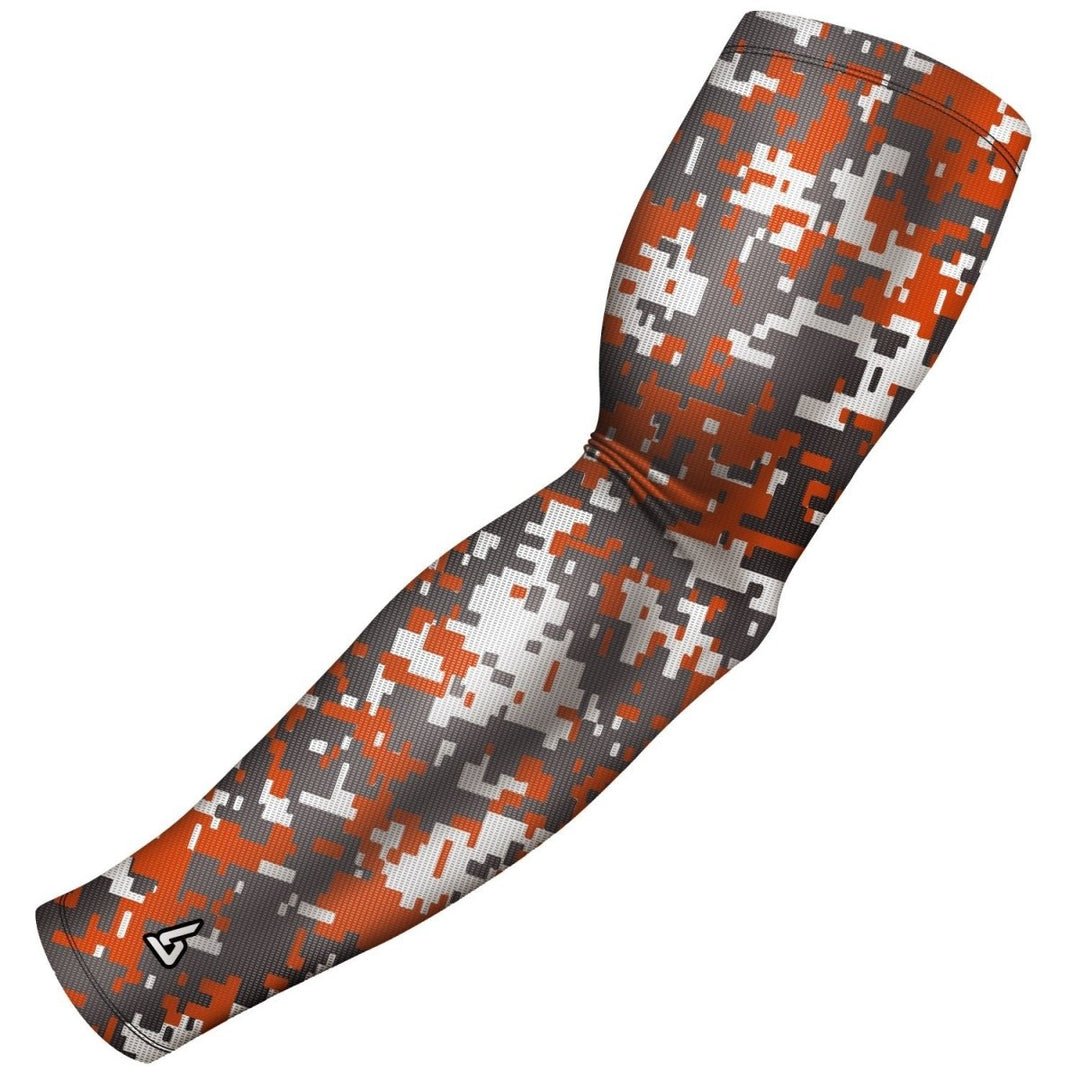 Digital Fabric Orange - B-Driven Sports