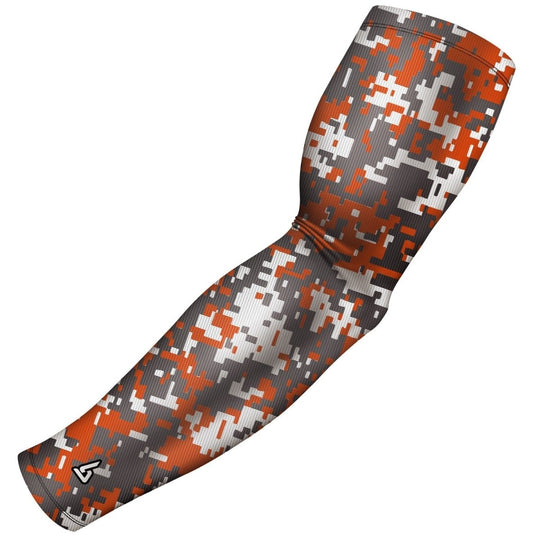Digital Fabric Orange - B-Driven Sports