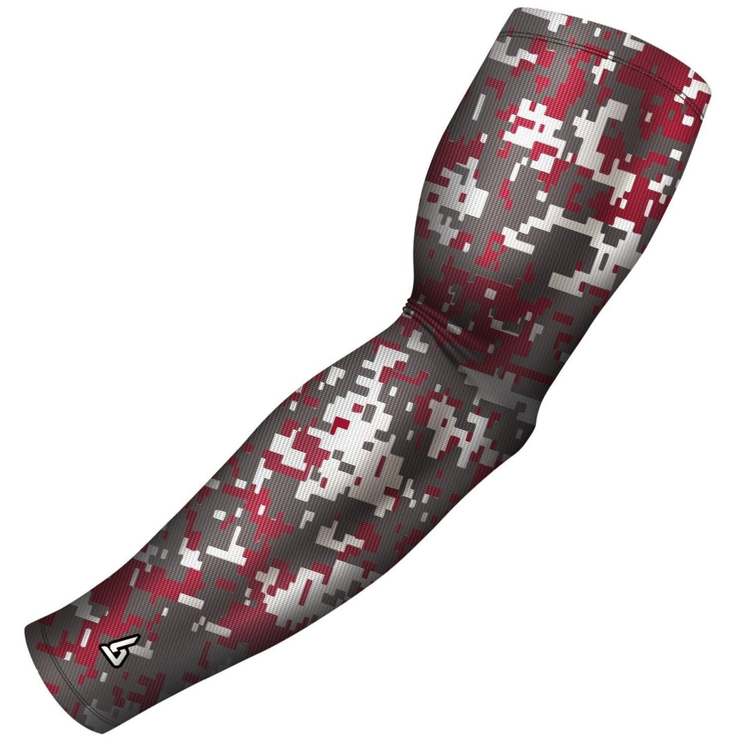 Digital Fabric Red - B-Driven Sports