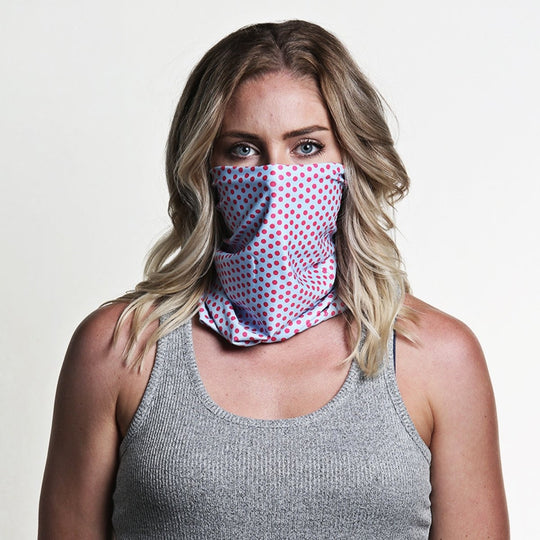 Dotted Polka | Neck Gaiter - B-Driven Sports