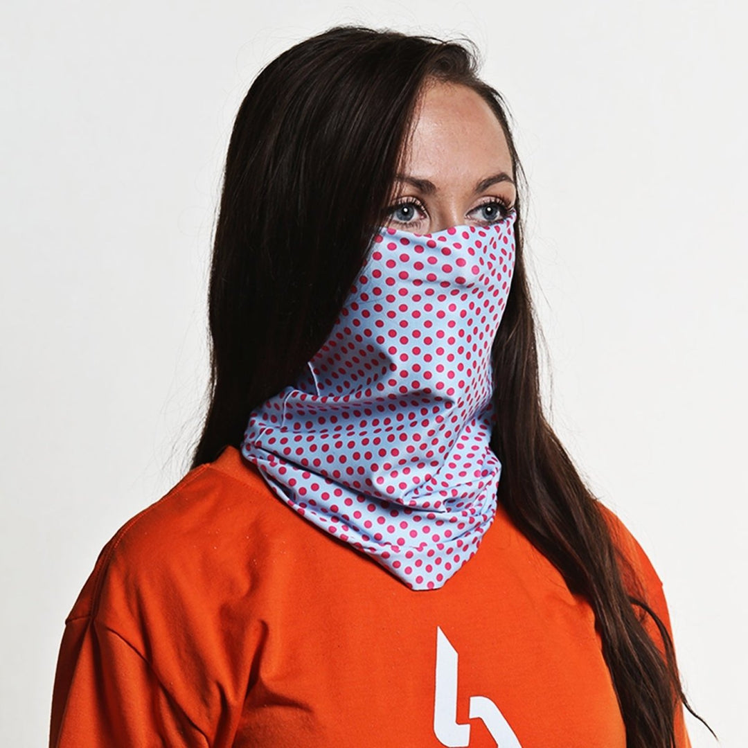Dotted Polka | Neck Gaiter - B-Driven Sports