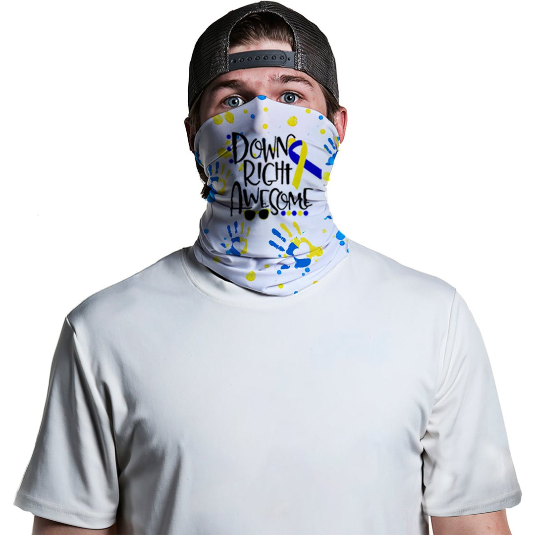 Down Syndrome Awareness | Neck Gaiter - B-Driven Sports