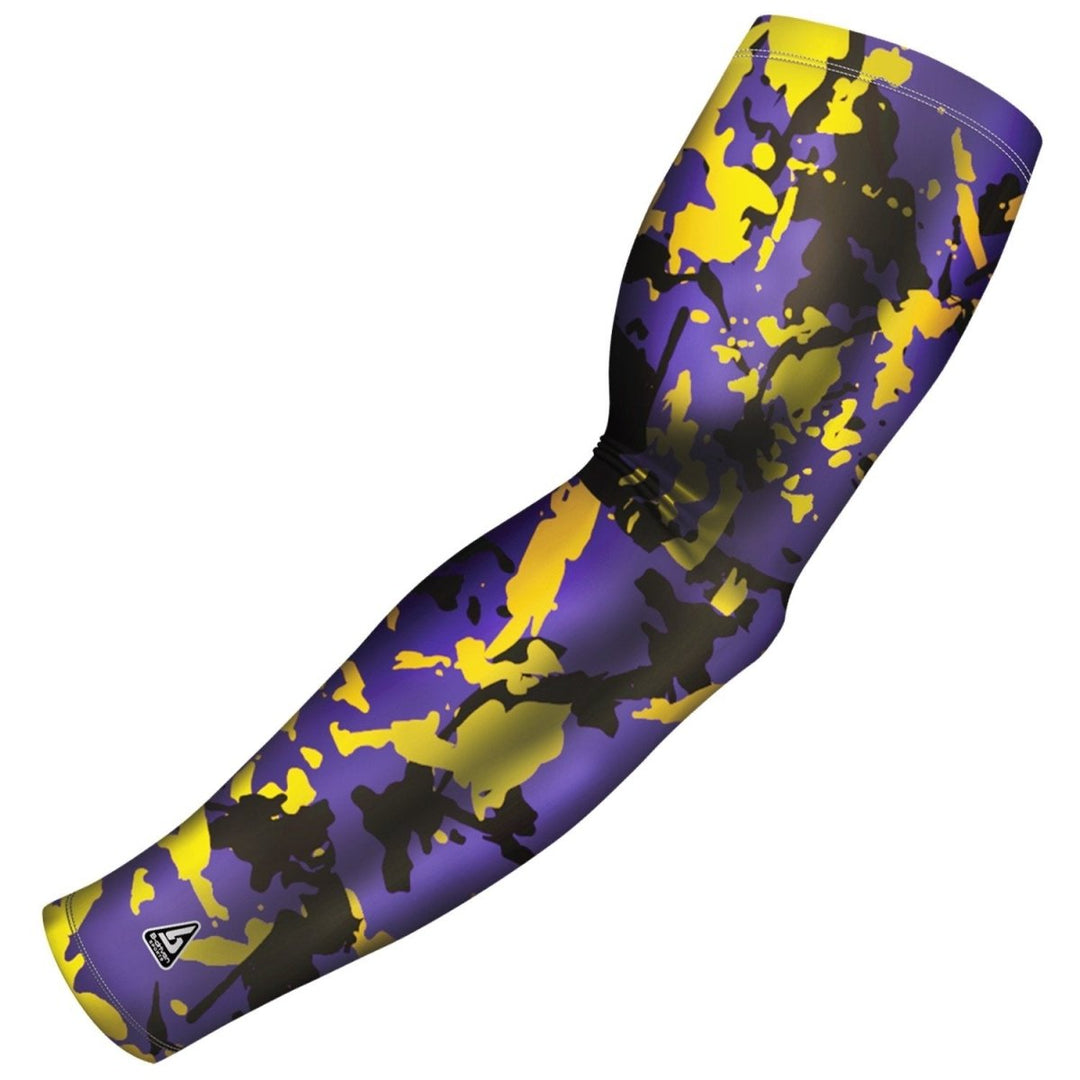 Flaked Camo Purple Yellow - B-Driven Sports