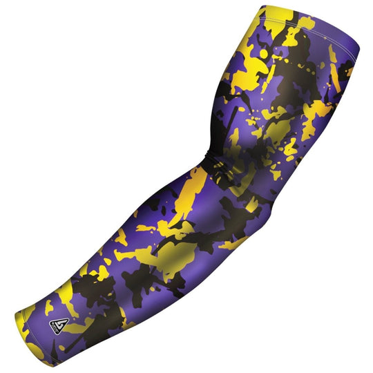 Flaked Camo Purple Yellow - B-Driven Sports