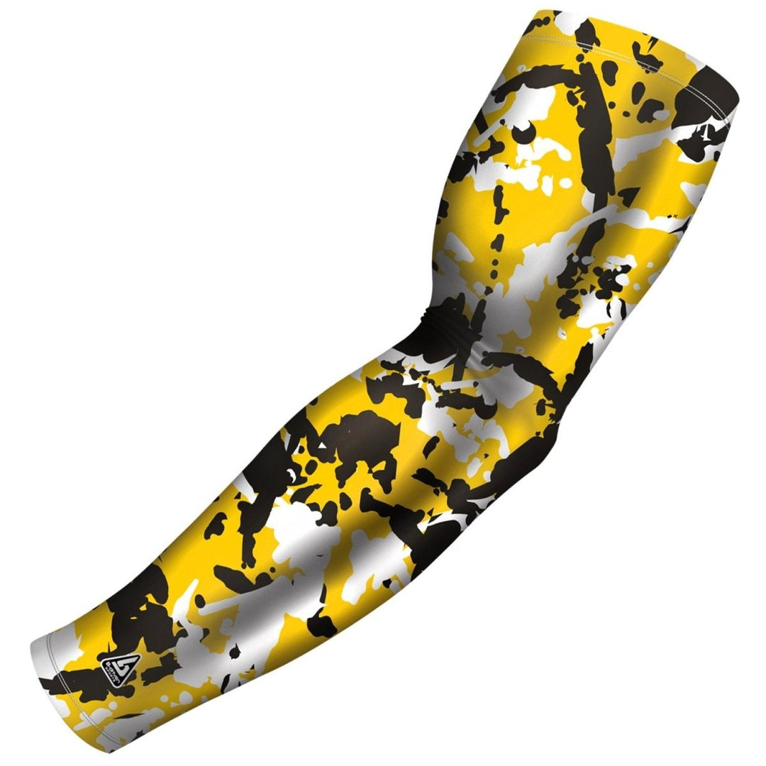 Flaked Camo Yellow Black - B-Driven Sports
