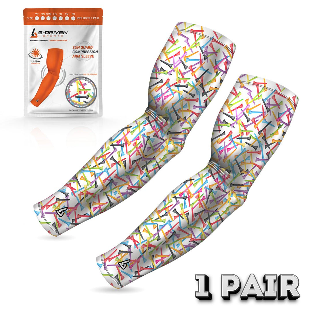 Golf Tee Compression Sleeve | Sun Sleeve - B-Driven Sports