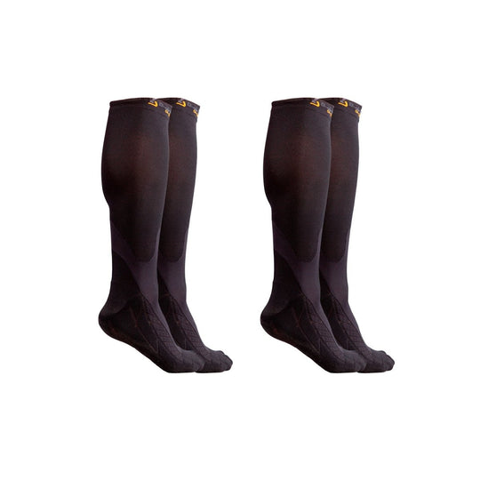 Graduated Compression Socks Black - B-Driven Sports