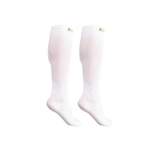 Graduated Compression Socks White - B-Driven Sports