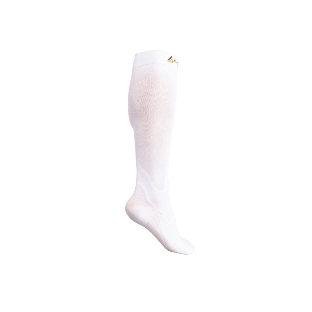 Graduated Compression Socks White - B-Driven Sports