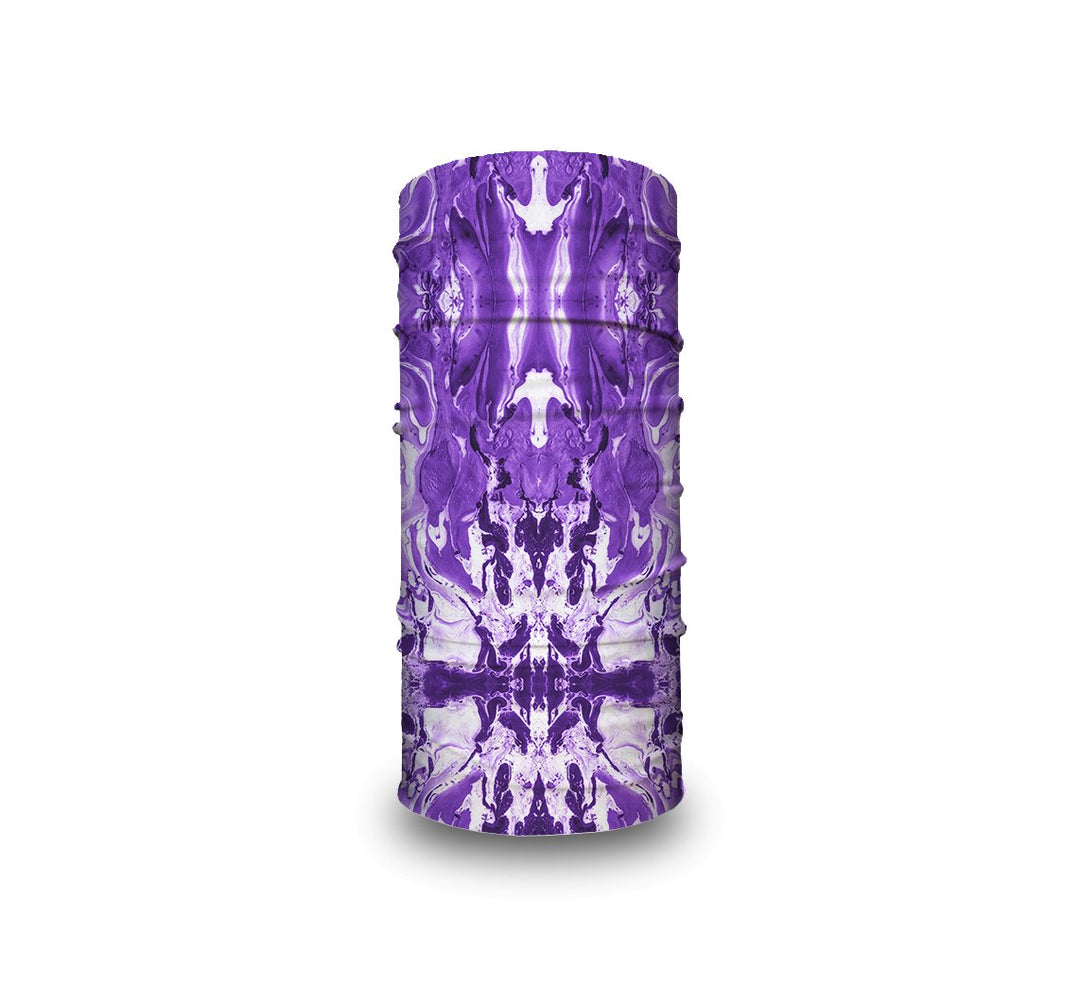 Grape Swirl | Neck Gaiter - B-Driven Sports
