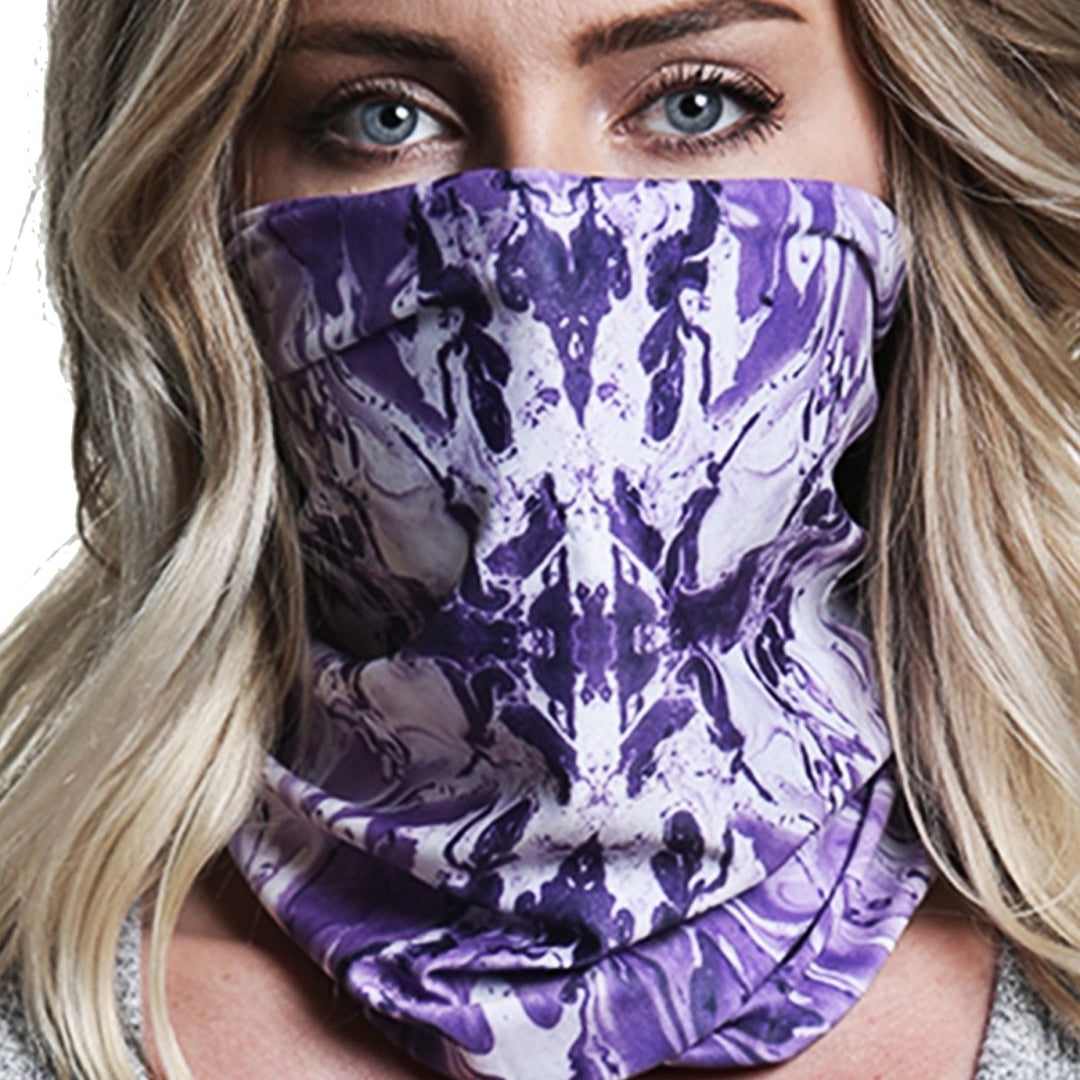 Grape Swirl | Neck Gaiter - B-Driven Sports