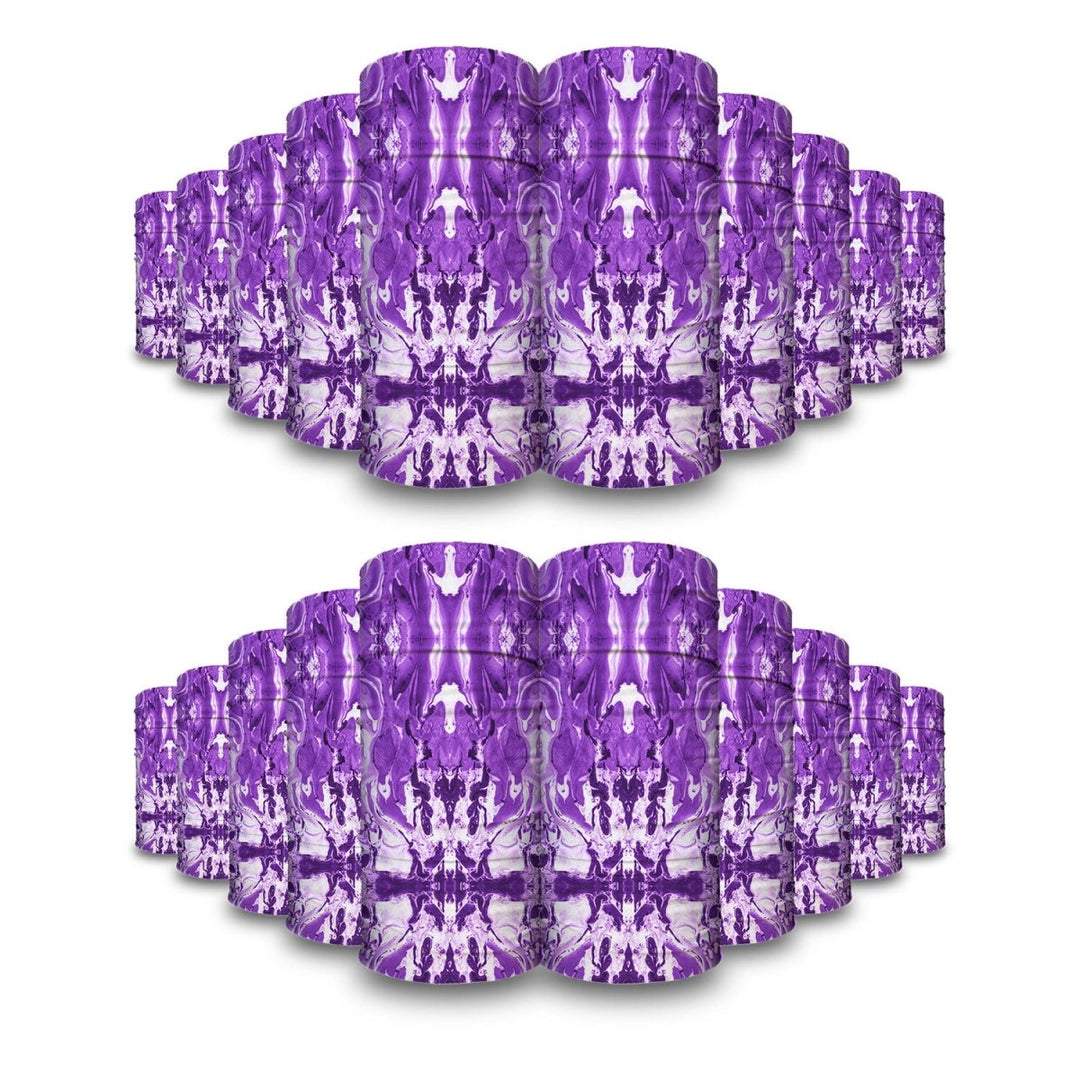 Grape Swirl | Neck Gaiter - B-Driven Sports