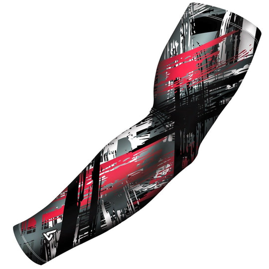 Grey Red Black Retro - B-Driven Sports