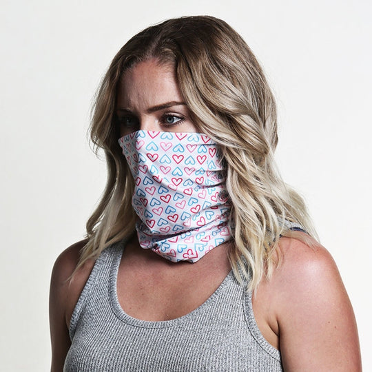 Hearts Love | Neck Gaiter - B-Driven Sports