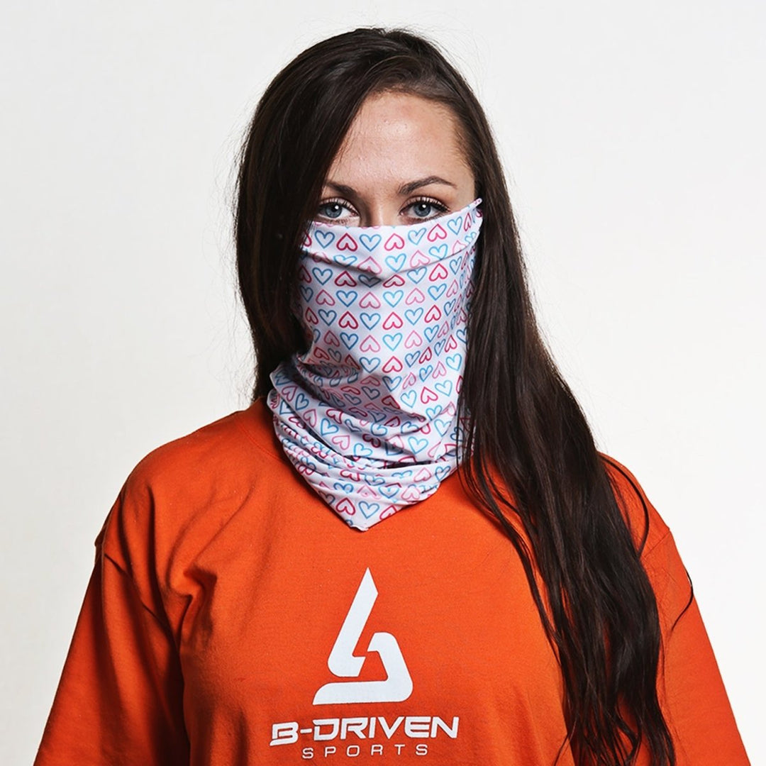 Hearts Love | Neck Gaiter - B-Driven Sports