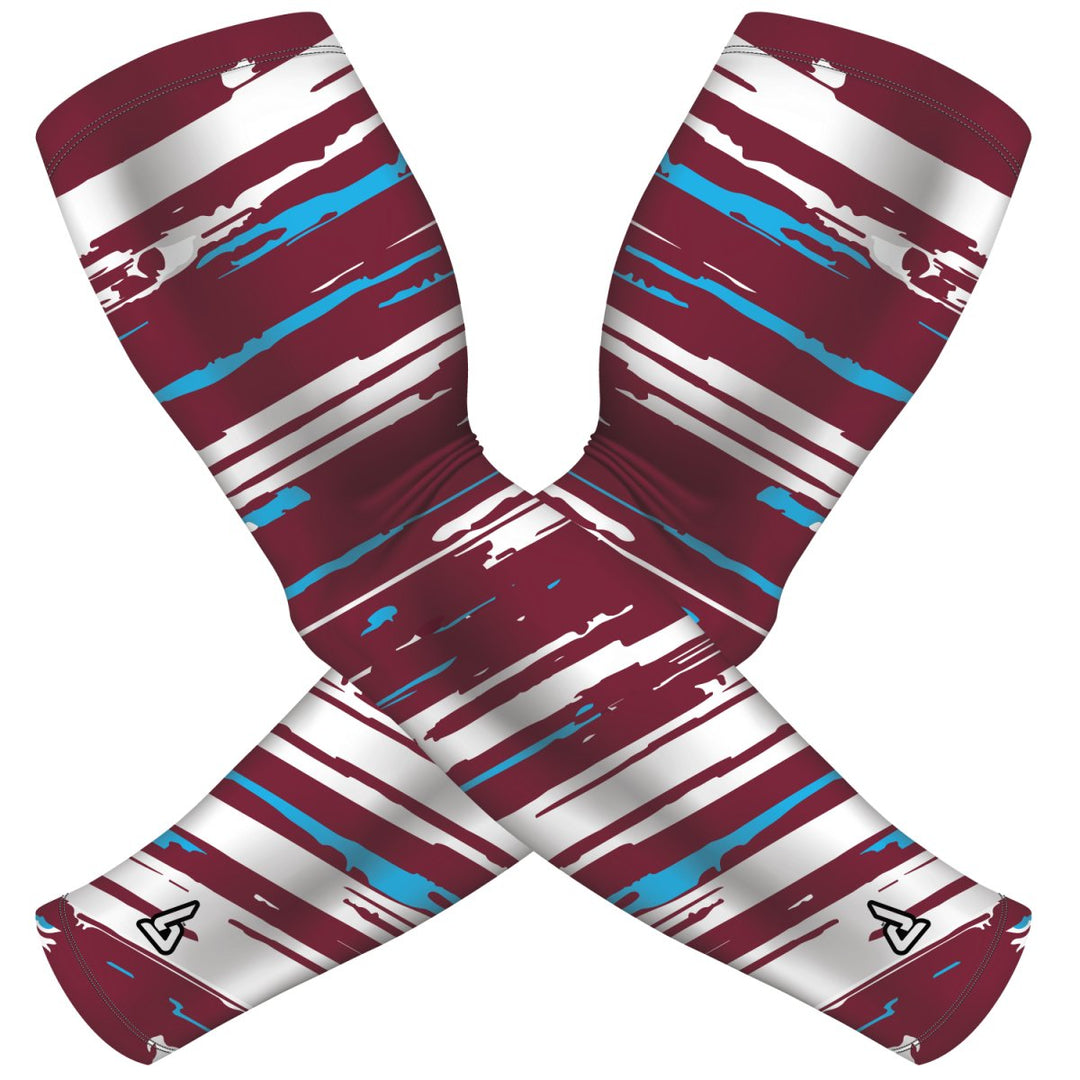 Maroon Blue blur | Sun Sleeve - B-Driven Sports
