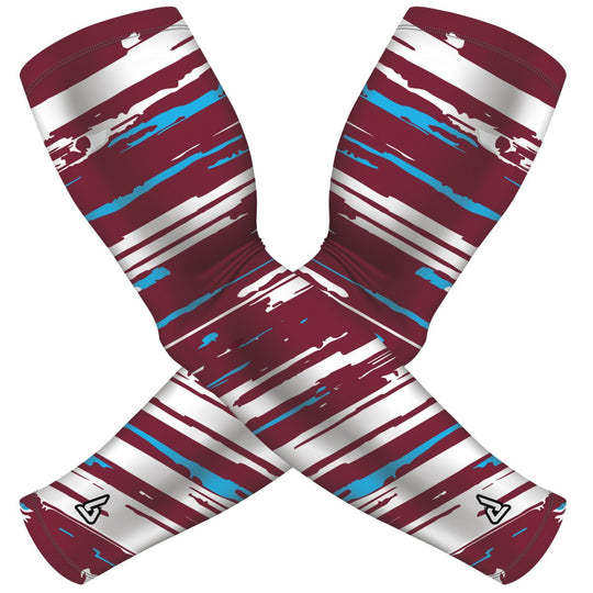 Maroon Blue blur | Sun Sleeve - B-Driven Sports