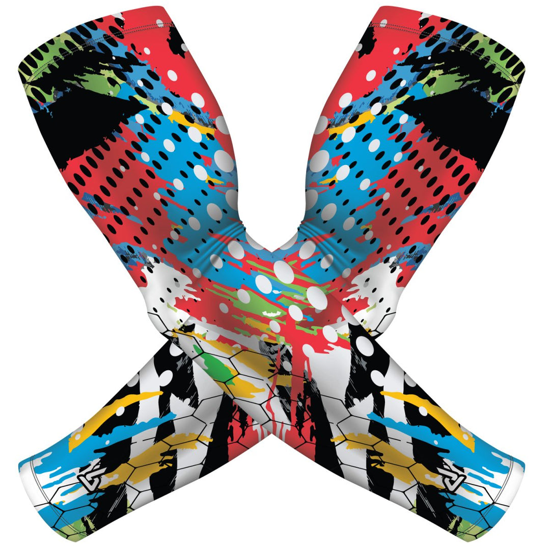 Mulitcolor Graffiti | Sun Sleeve - B-Driven Sports