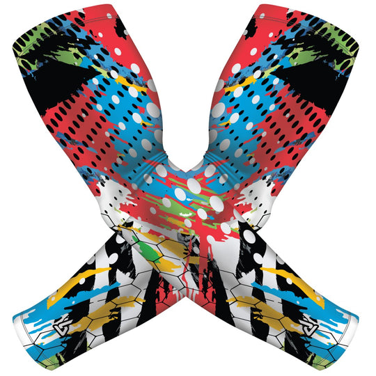 Mulitcolor Graffiti | Sun Sleeve - B-Driven Sports