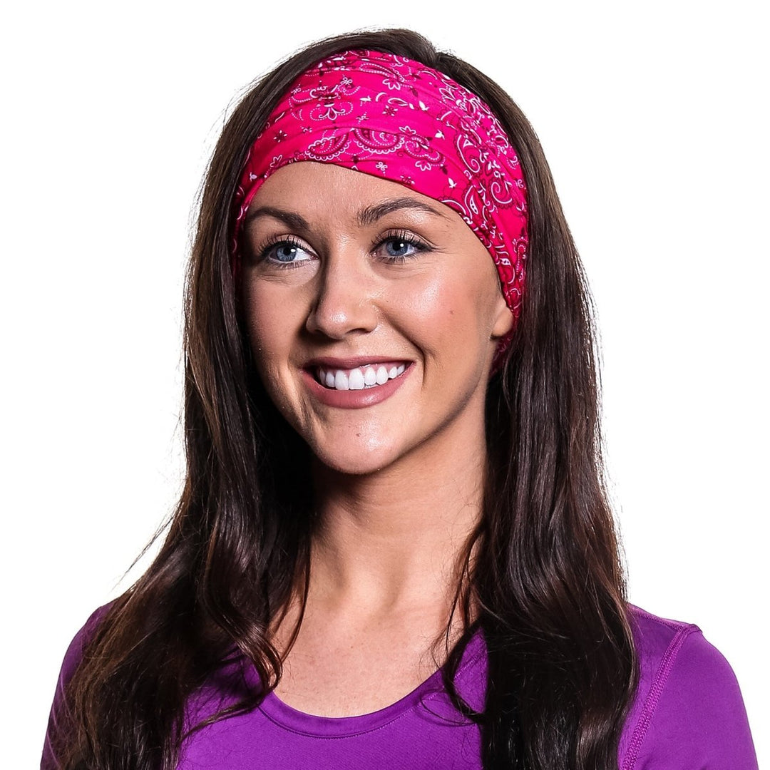 Paisley Pink | Neck Gaiter - B-Driven Sports
