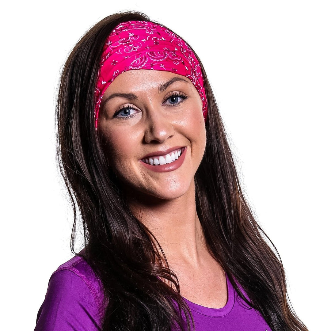 Paisley Pink | Neck Gaiter - B-Driven Sports