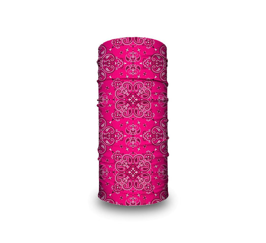 Paisley Pink | Neck Gaiter - B-Driven Sports