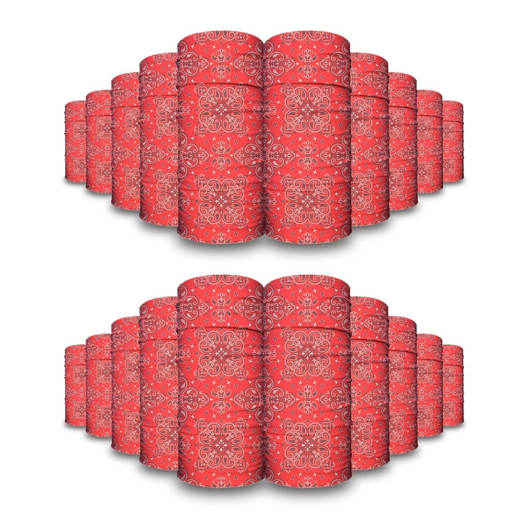 Paisley Traditional Red | Neck Gaiter - B-Driven Sports