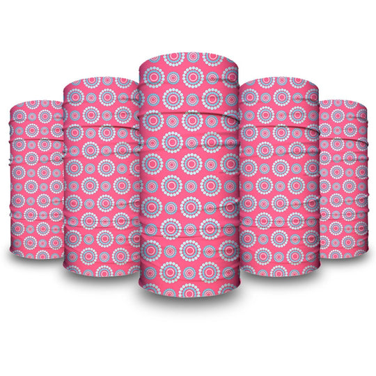 Pink Daisy | Neck Gaiter - B-Driven Sports