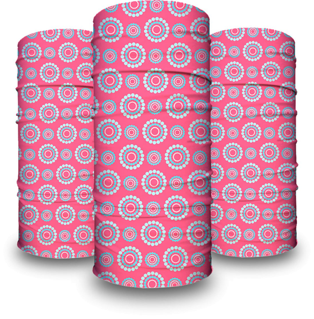 Pink Daisy | Neck Gaiter - B-Driven Sports