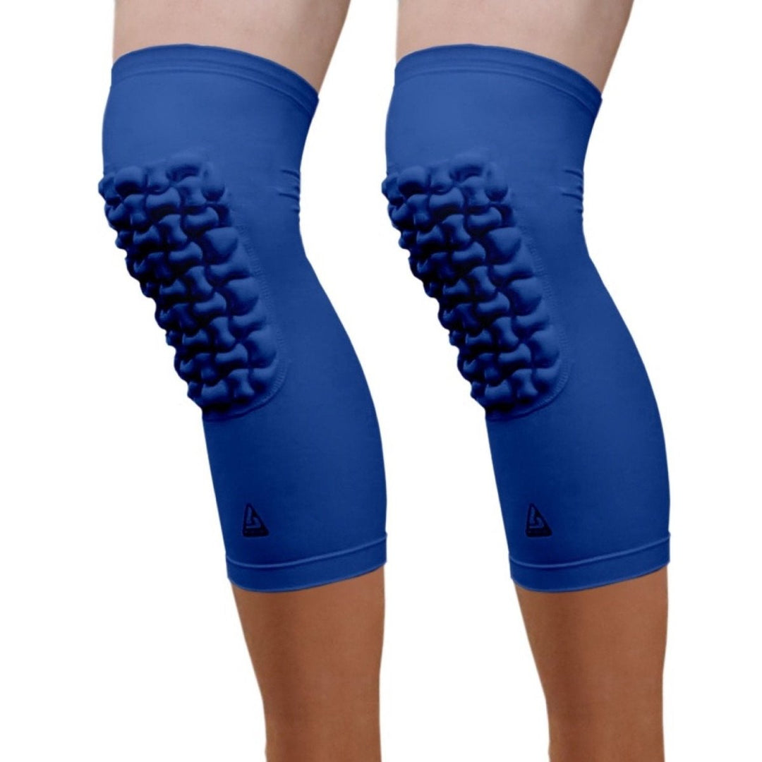 Pro-Fit Padded Knee Sleeve - Royal Blue (Knee) - B-Driven Sports