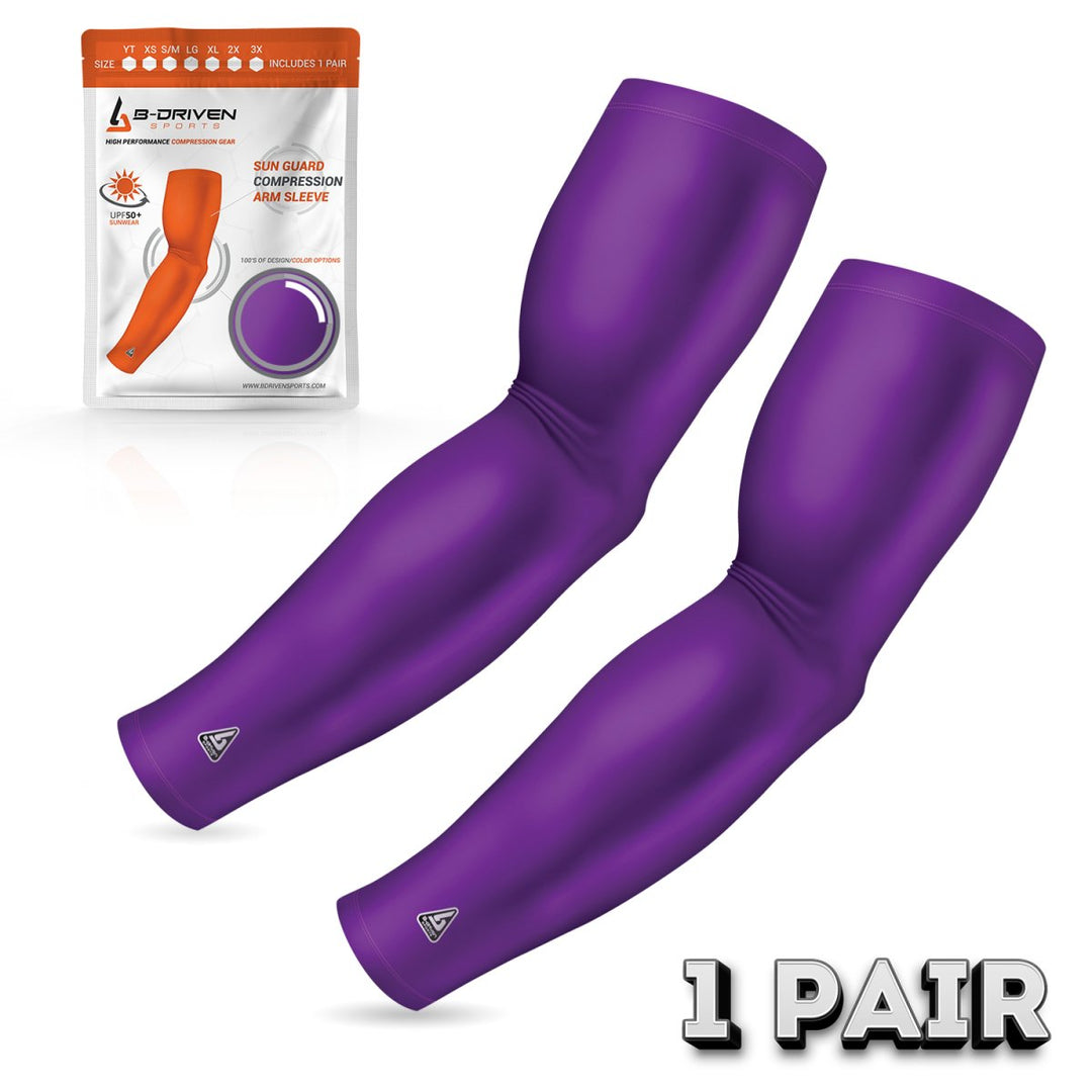 Purple | Sun Sleeve - B-Driven Sports