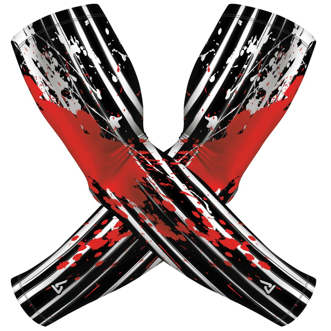 Red Splatter | Sun Sleeve - B-Driven Sports