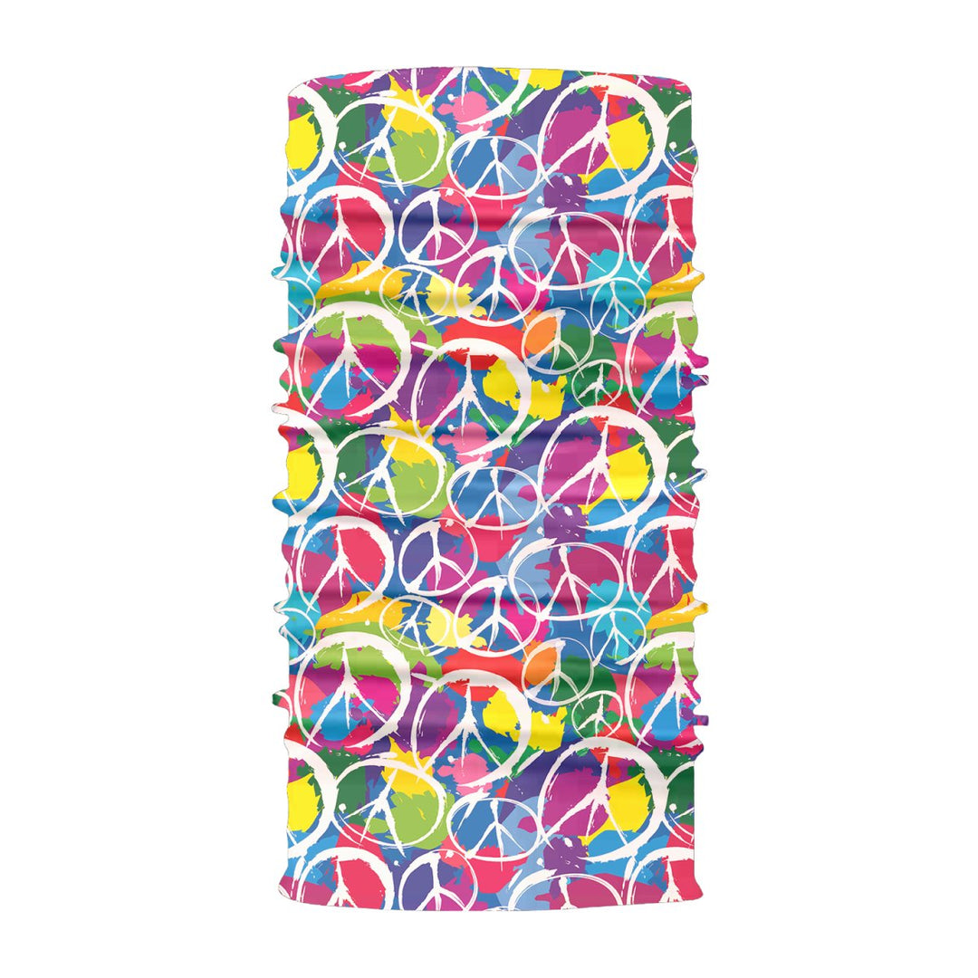 Retro Peace | Neck Gaiter - B-Driven Sports