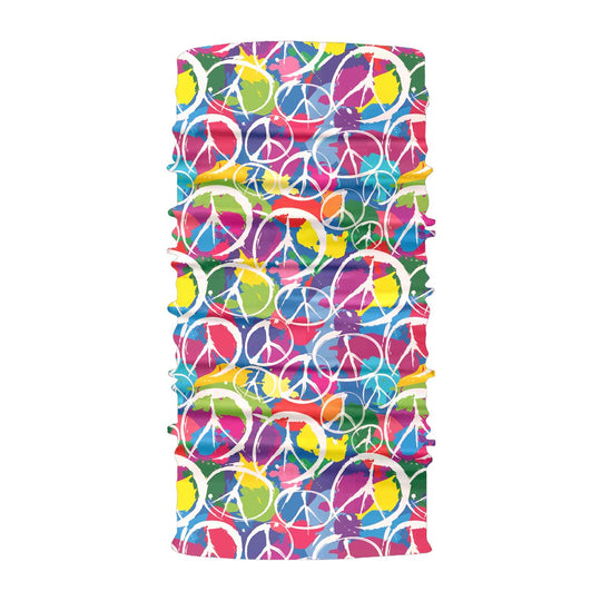 Retro Peace | Neck Gaiter - B-Driven Sports