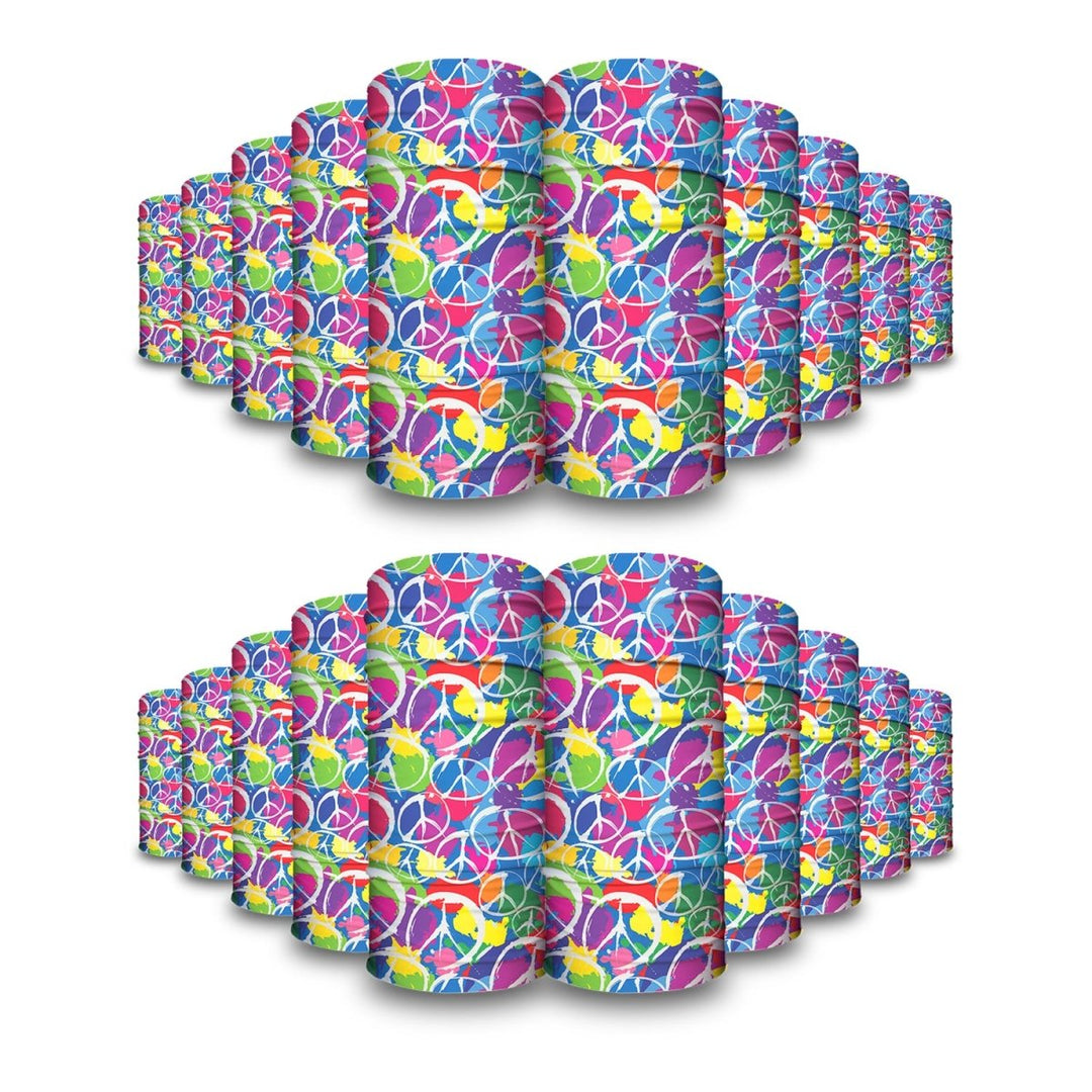 Retro Peace | Neck Gaiter - B-Driven Sports