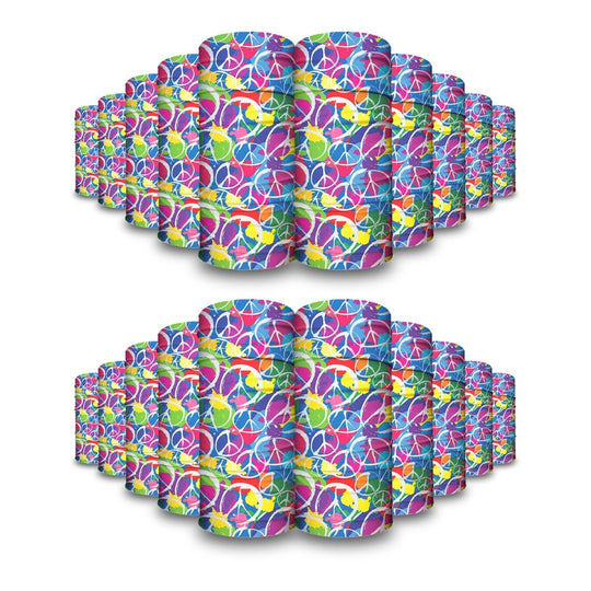 Retro Peace | Neck Gaiter - B-Driven Sports