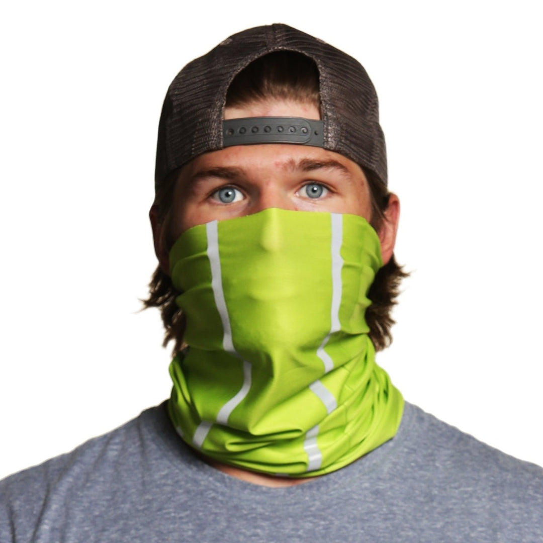 Safety Green | Neck Gaiter - B-Driven Sports