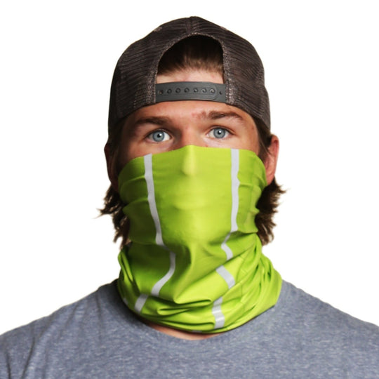 Safety Green | Neck Gaiter - B-Driven Sports