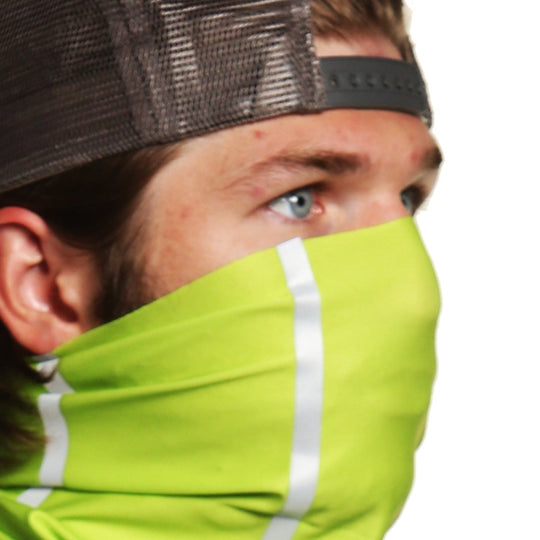 Safety Green | Neck Gaiter - B-Driven Sports