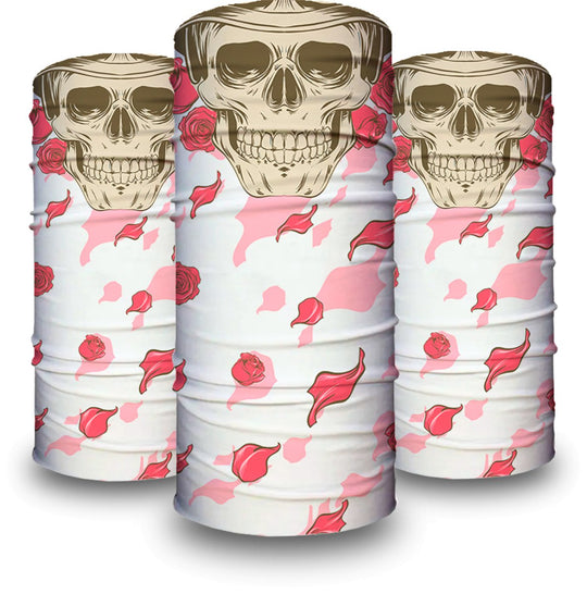Skulls N Roses | Neck Gaiter - B-Driven Sports