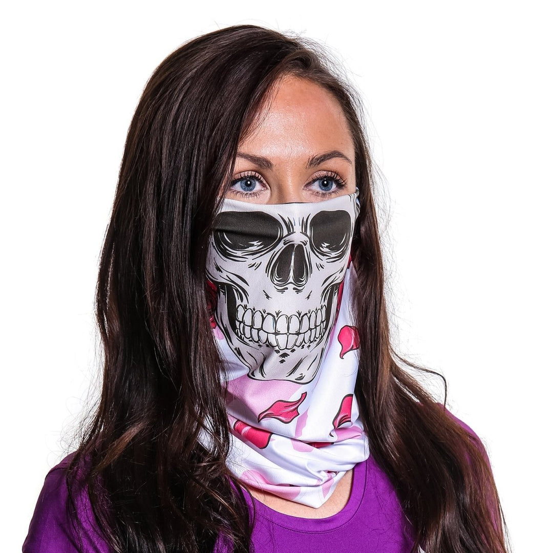 Skulls N Roses | Neck Gaiter - B-Driven Sports